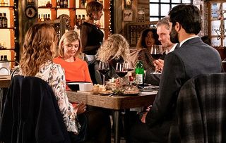 Leanne orders Imran and Toyah to join her and Nick for lunch