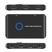 Ablewe 2-port KVM switch
