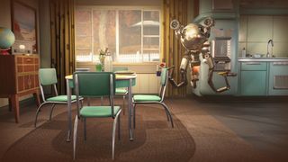 Fallout 4 screenshot of a robot.