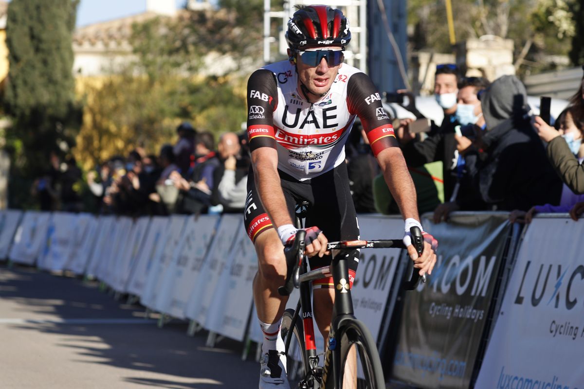 Trofeo Pollen&Atilde;&sect;a - Port D&Acirc;&acute;Andratx 2022 - Challenge Mallorca - Pollen&Atilde;&sect;a - Andratx 170,1 km - 29/01/2022 - UAE Team Emirates - photo Luis Angel Gomez/SprintCyclingAgency&Acirc;&copy;2022
