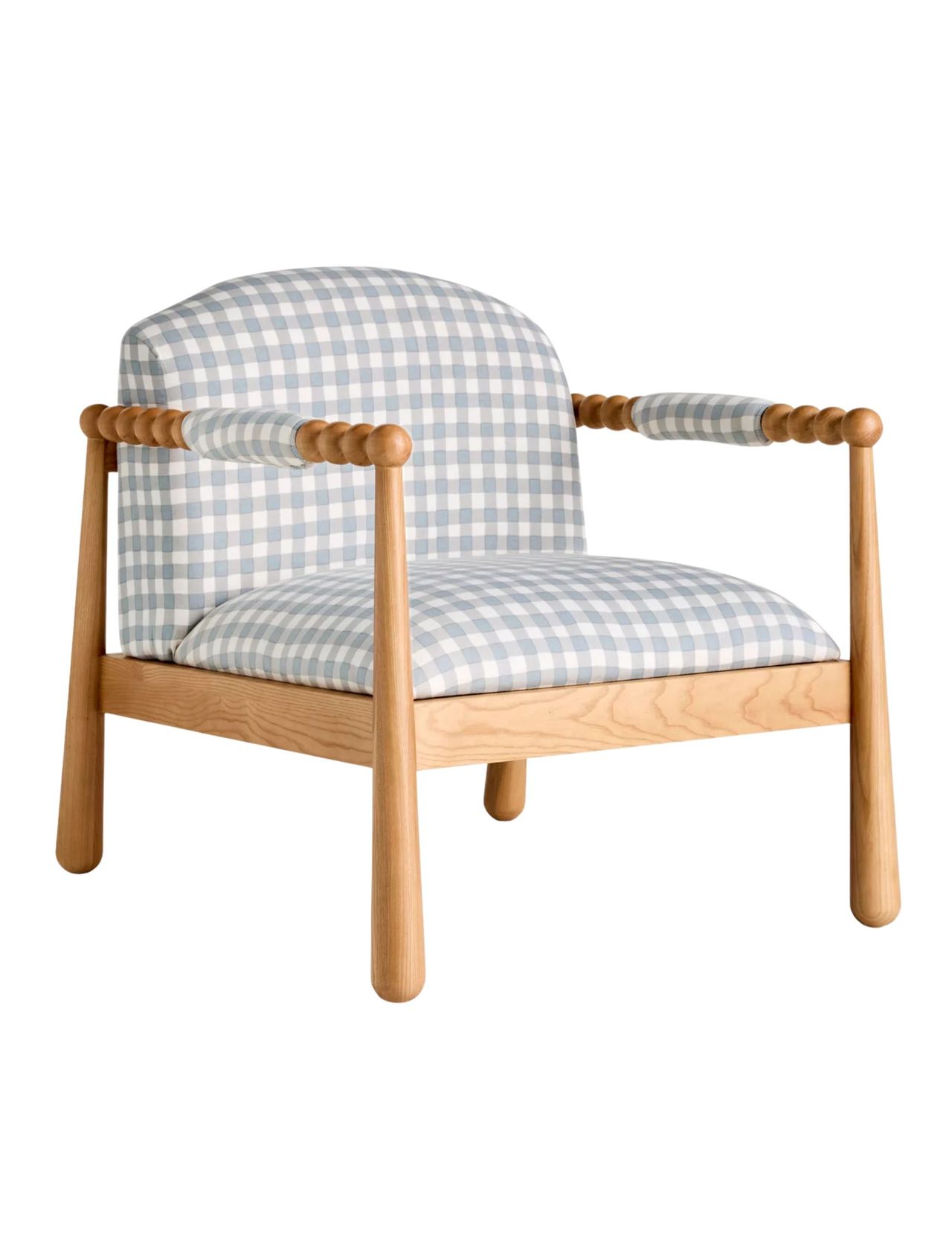 Pippa Gingham Accent Chair