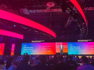 AWS reinvent 2024 stage