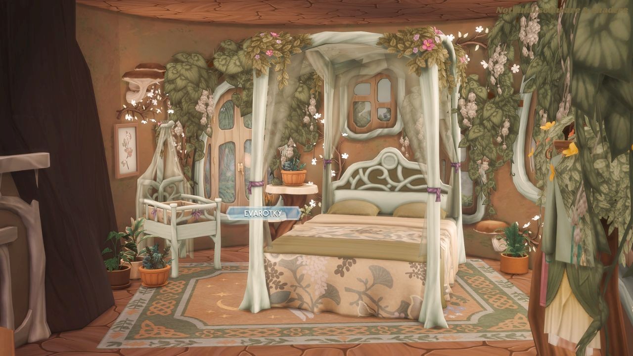 Eva Rotky's Treehouse Build in the Sims 4, using Enchanted by Nature Expansion Pack.