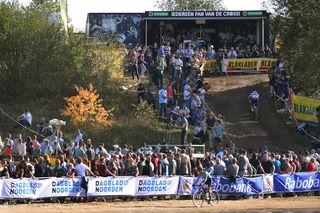 The crowds are always out in force for the opening round of the Superprestige cyclocross series in sandy Gieten, in the Netherlands