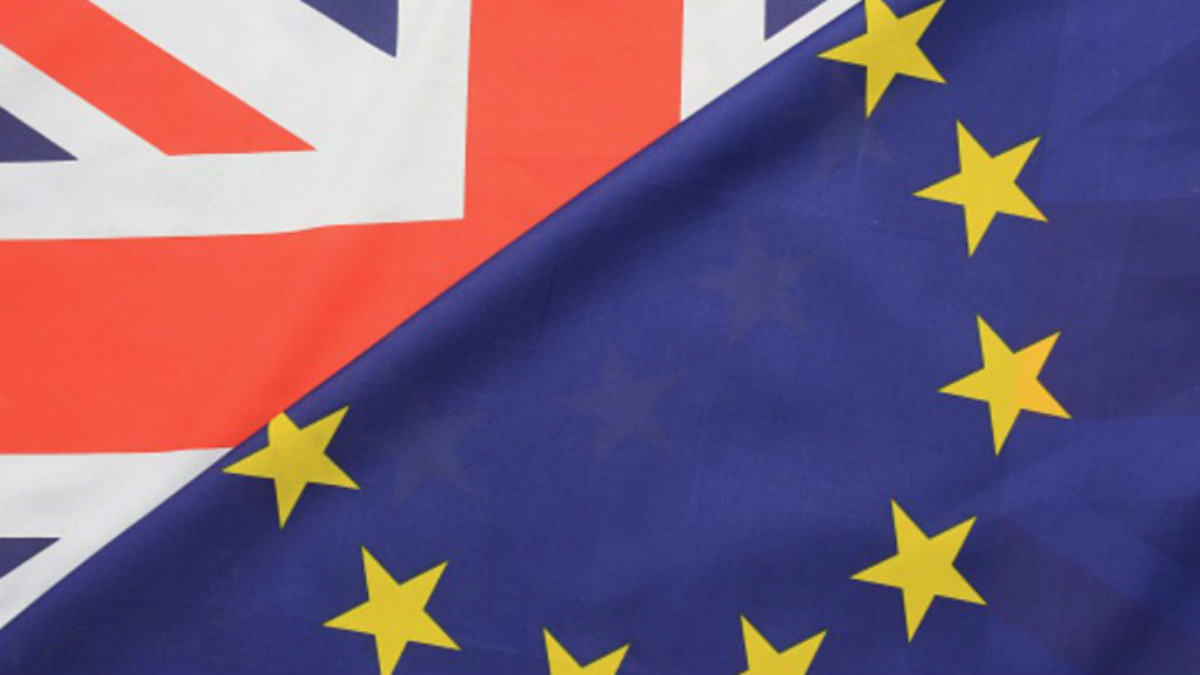 EU UK Flags