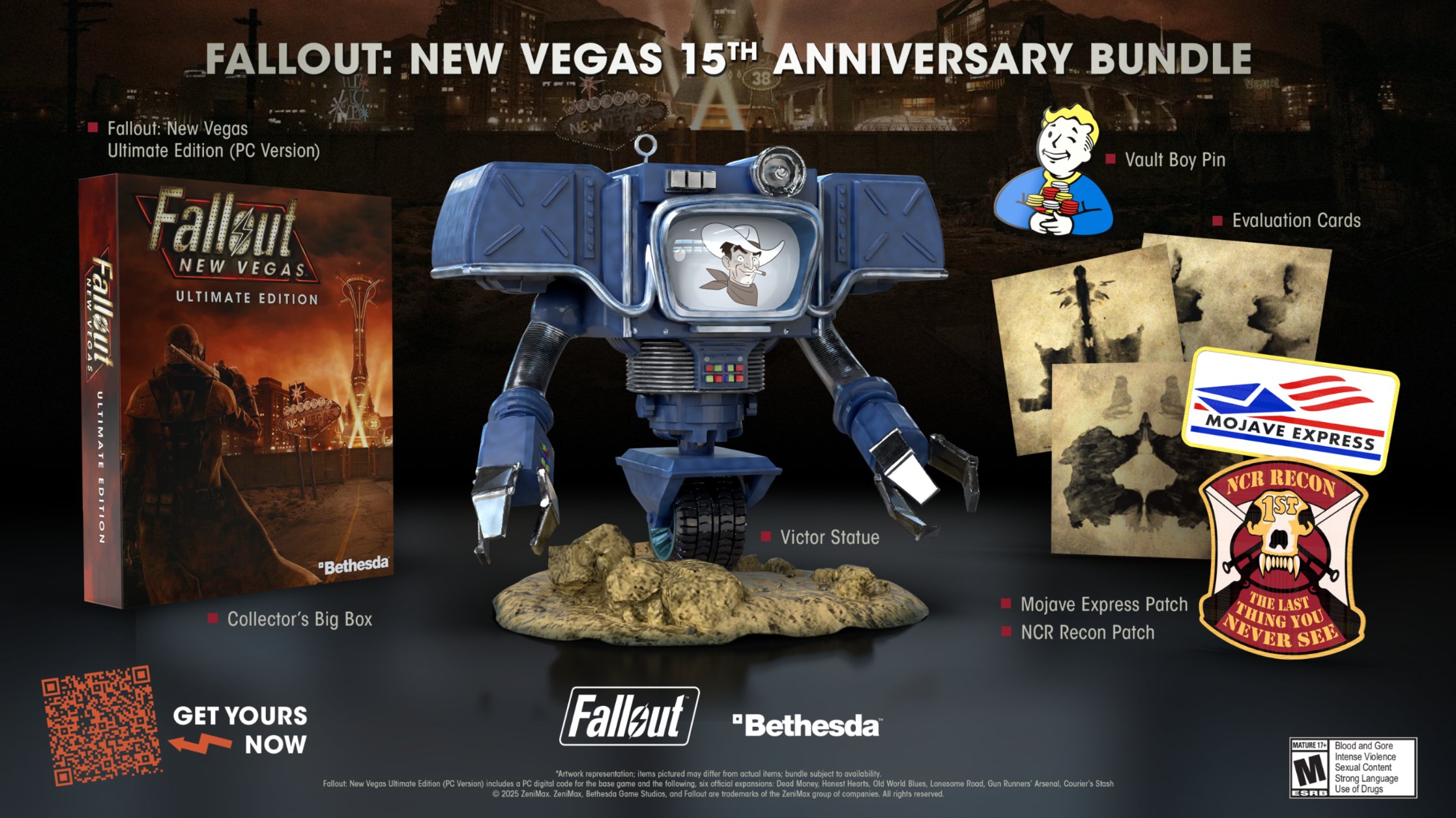 Fallout: New Vegas 15th anniversary bundle promo pic