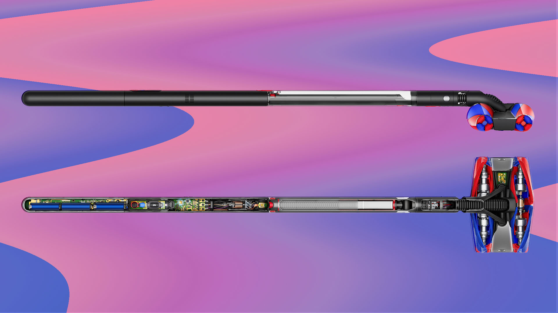 Dyson PencilVac render.