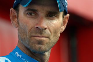 Alejandro Valverde after his second stage win at the 2018 Vuelta a Espana