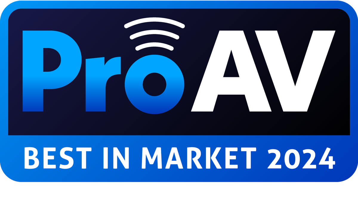 The logo for the Pro AV Best in Marker 2024 Awards. 