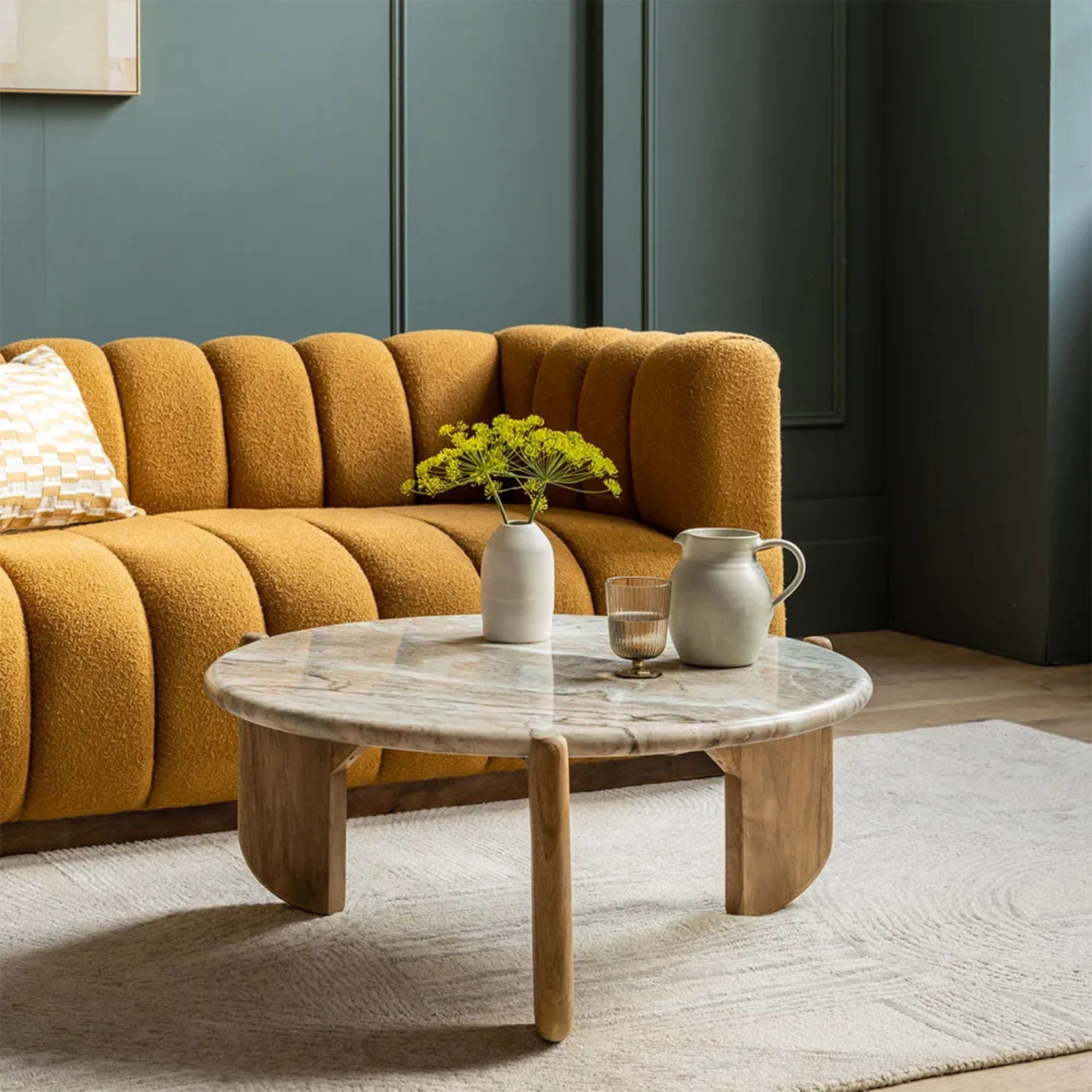 Atkin & Thyme Trento Marble Coffee Table