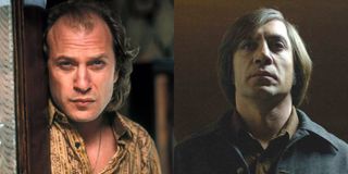 Ted Levine on the left, Javier Bardem on the right