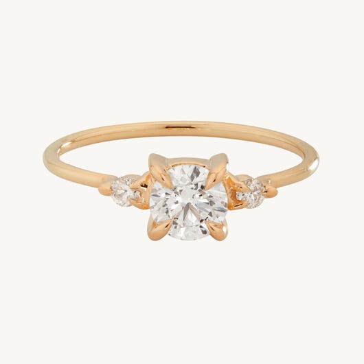 Anna the Swan (cultivated Diamonds) - 14k Yellow Gold - 2.75