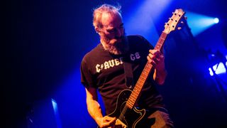 David Sullivan of Red Fang playing live