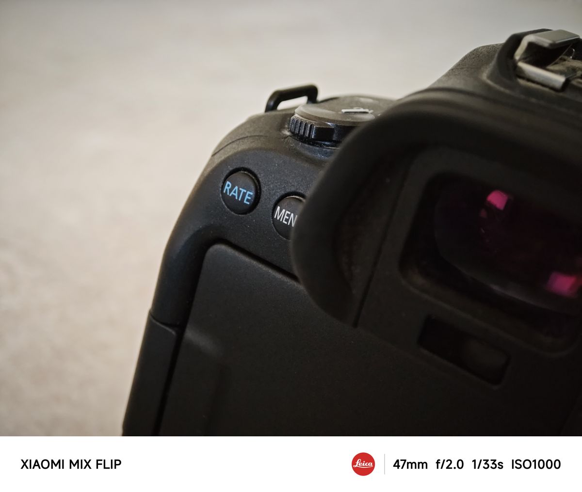 A photo captured on the Xiaomi Mix Flip