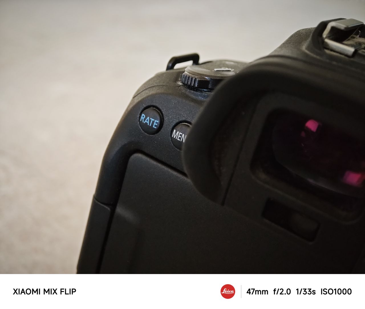 A photo captured on the Xiaomi Mix Flip