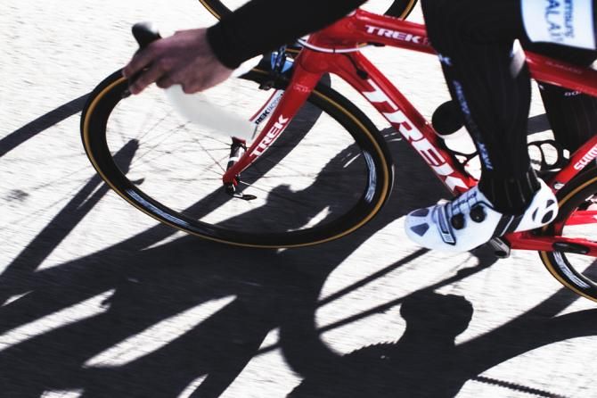 New team kit and new colours for the Trek Factory Racing bikes