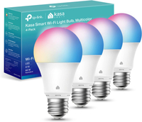 Kasa Full Color Changing Smart Light Bulbs (4-Pack): was $39 now $25 @ Amazon