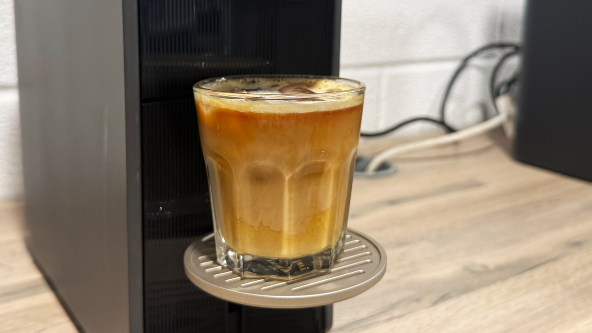 a coffee made on the nespresso vertuo up