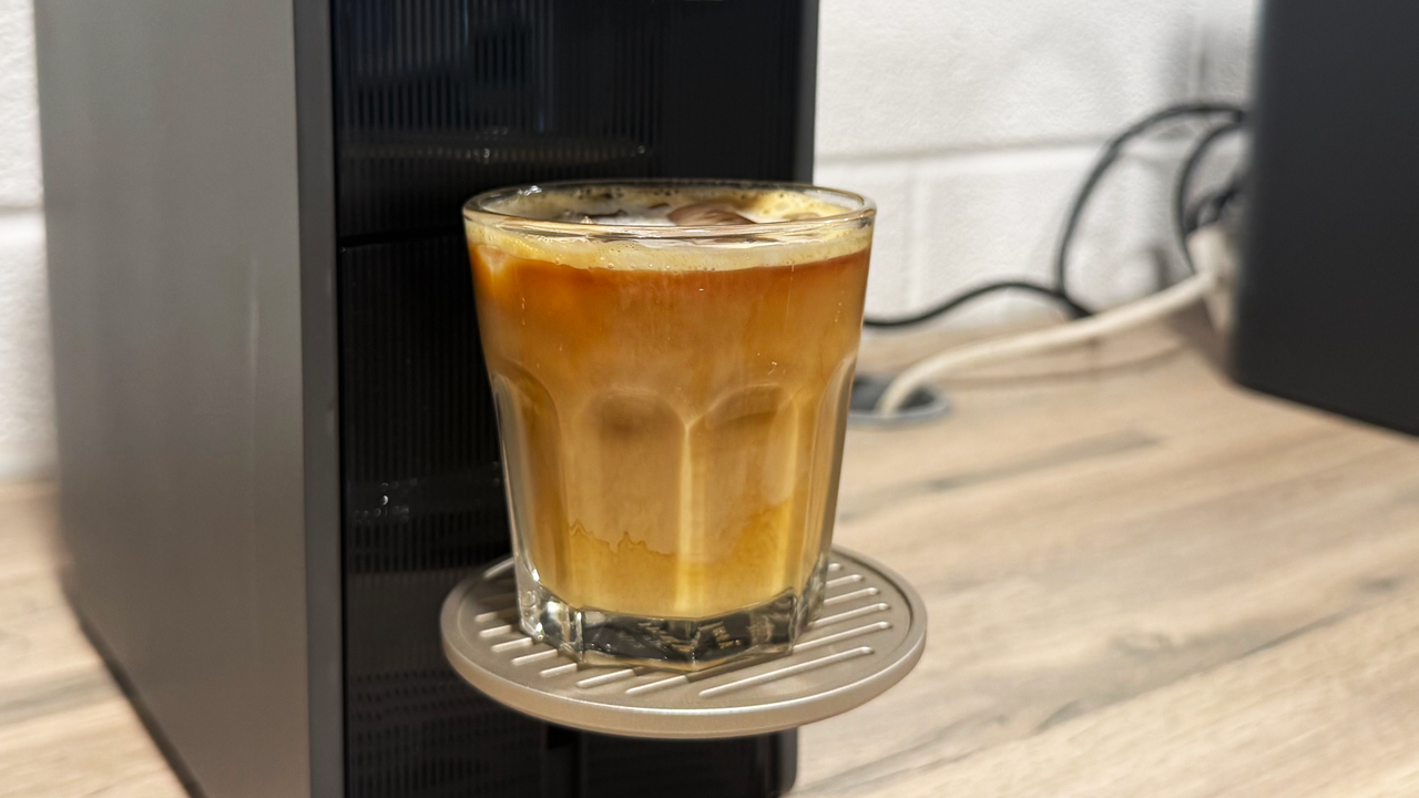 a coffee made on the nespresso vertuo up