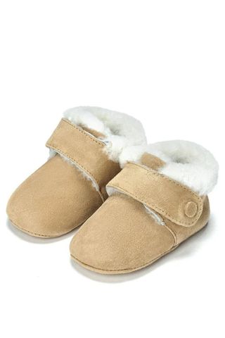 Age of Innocence MiniMuni Beige Booties