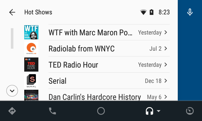 Joyride on Android Auto
