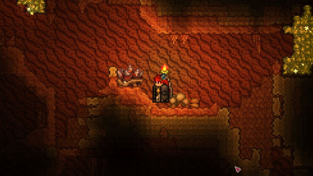 Terraria pal - Digtoise in an underground desert