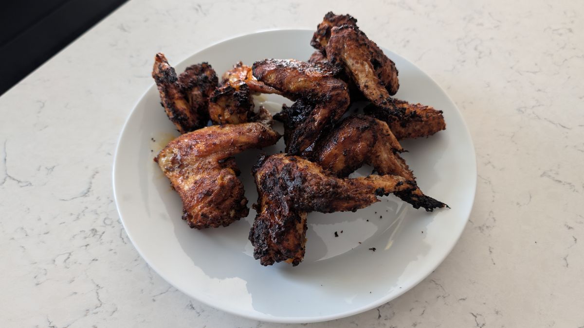 Food in Philips 5000 Series Megabasket Air Fryer with Steam