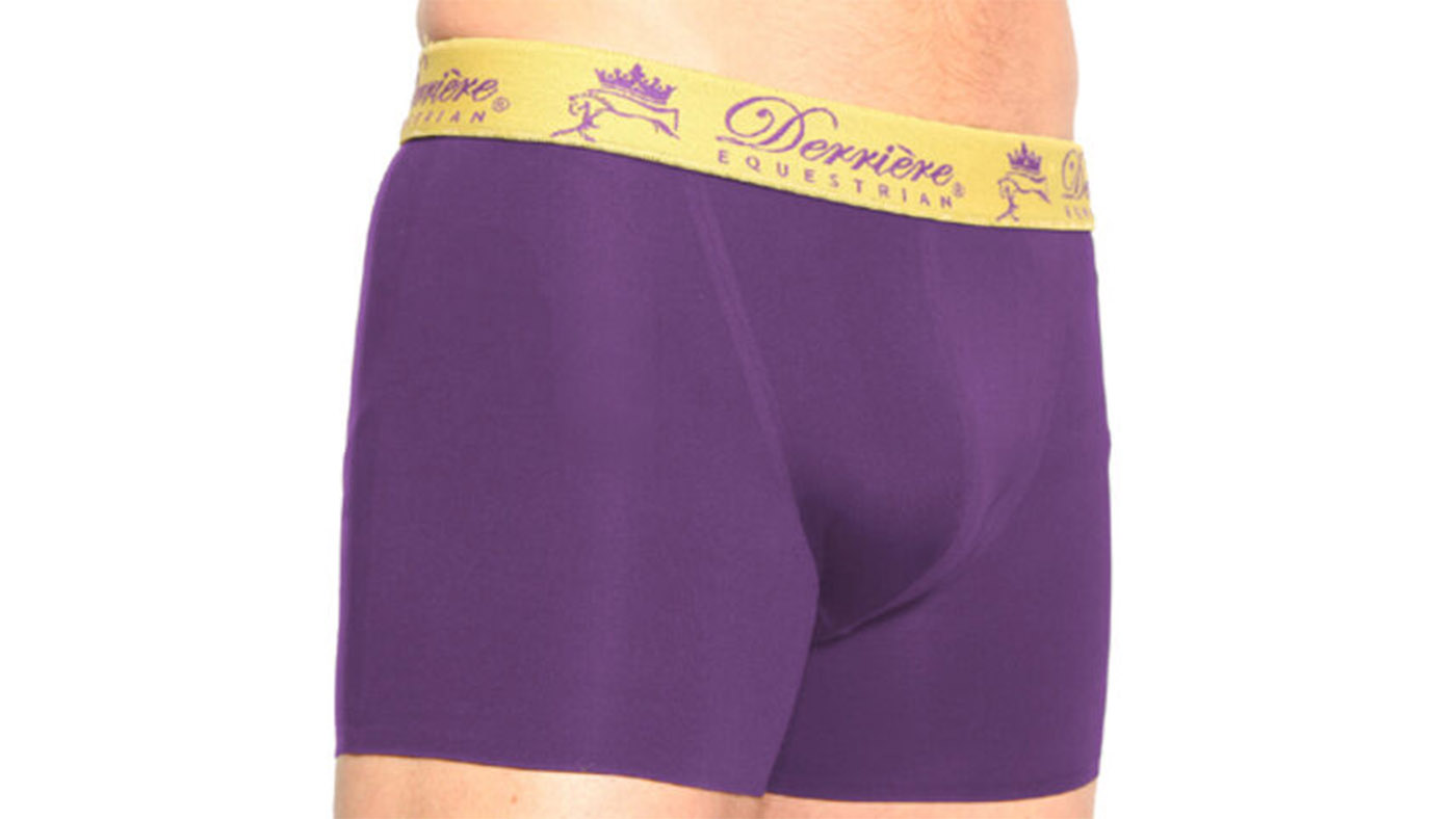 Derriere Equestrian Performance Padded Shorty for horse riders