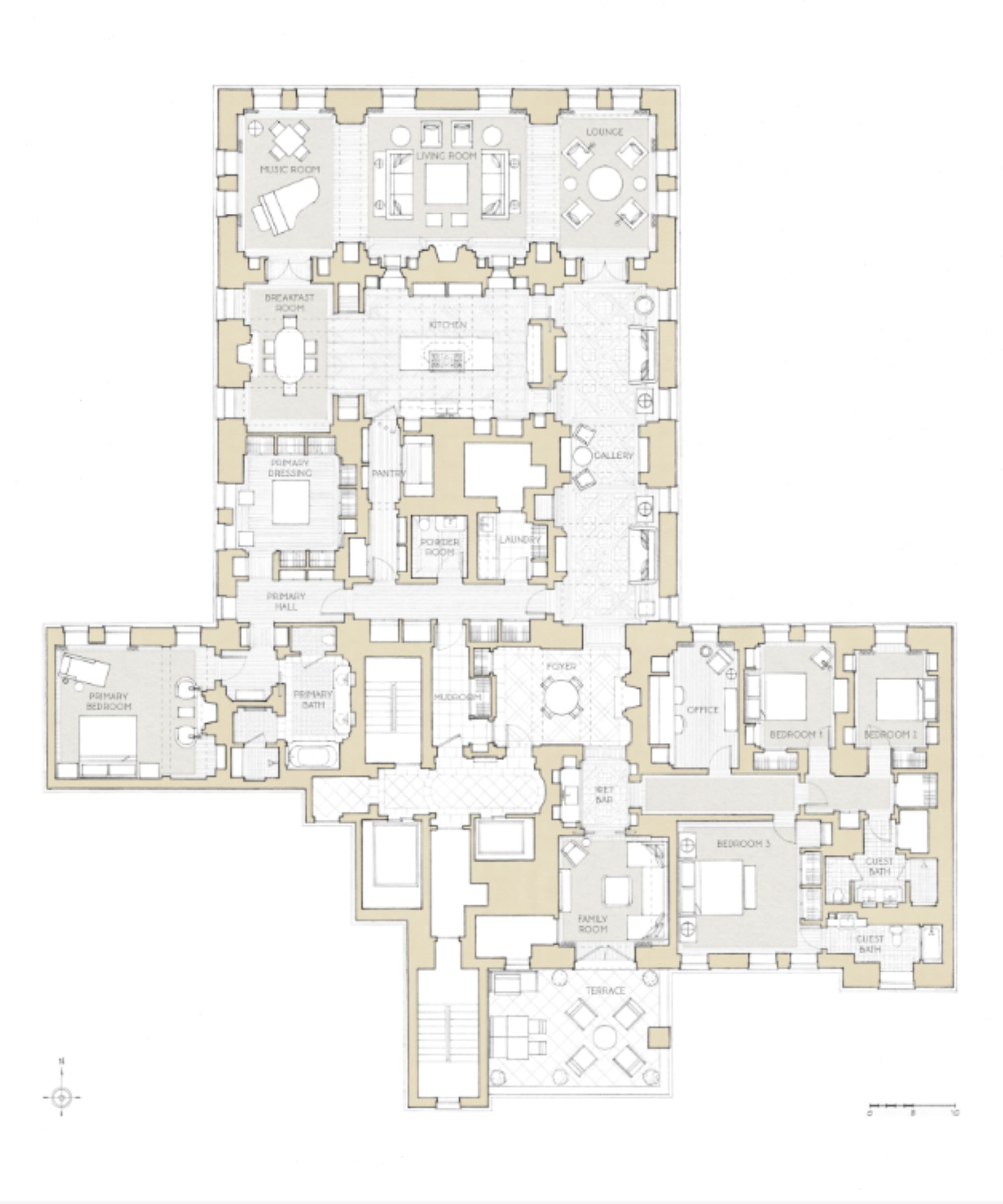 Floorplan of house