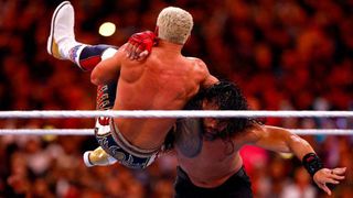 Roman Reigns vs. Cody Rhodes at Wrestlemania