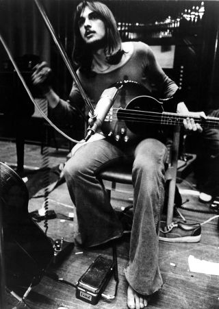 Oldfield in the studio, 1974