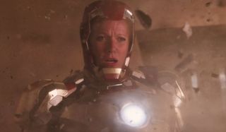 Iron Man 3 Pepper Potts in a suit of armor