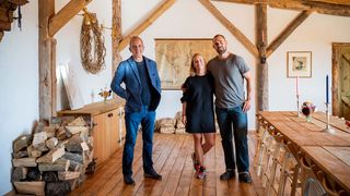 Grand Designs Somerset revisit Kevin McCloud Vicky and Ed in the barn