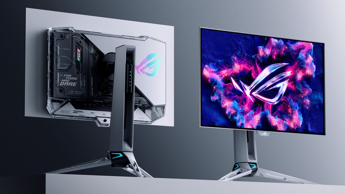 Asus' latest OLED gaming monitor can hit 720 Hz at HD resolution — dual refresh modes also allow 540 Hz at QHD