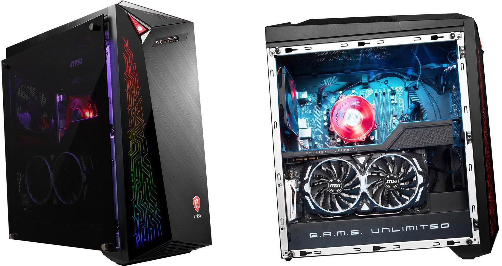 MSI's gaming desktop with a Core i7-8700 and GTX 1070 Ti is on