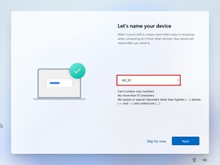 Set computer name on Windows 11