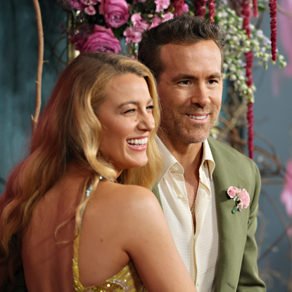 Blake Lively and Ryan Reynolds attend the "It Ends With Us" New York Premiere at AMC Lincoln Square Theater on August 06, 2024 in New York City