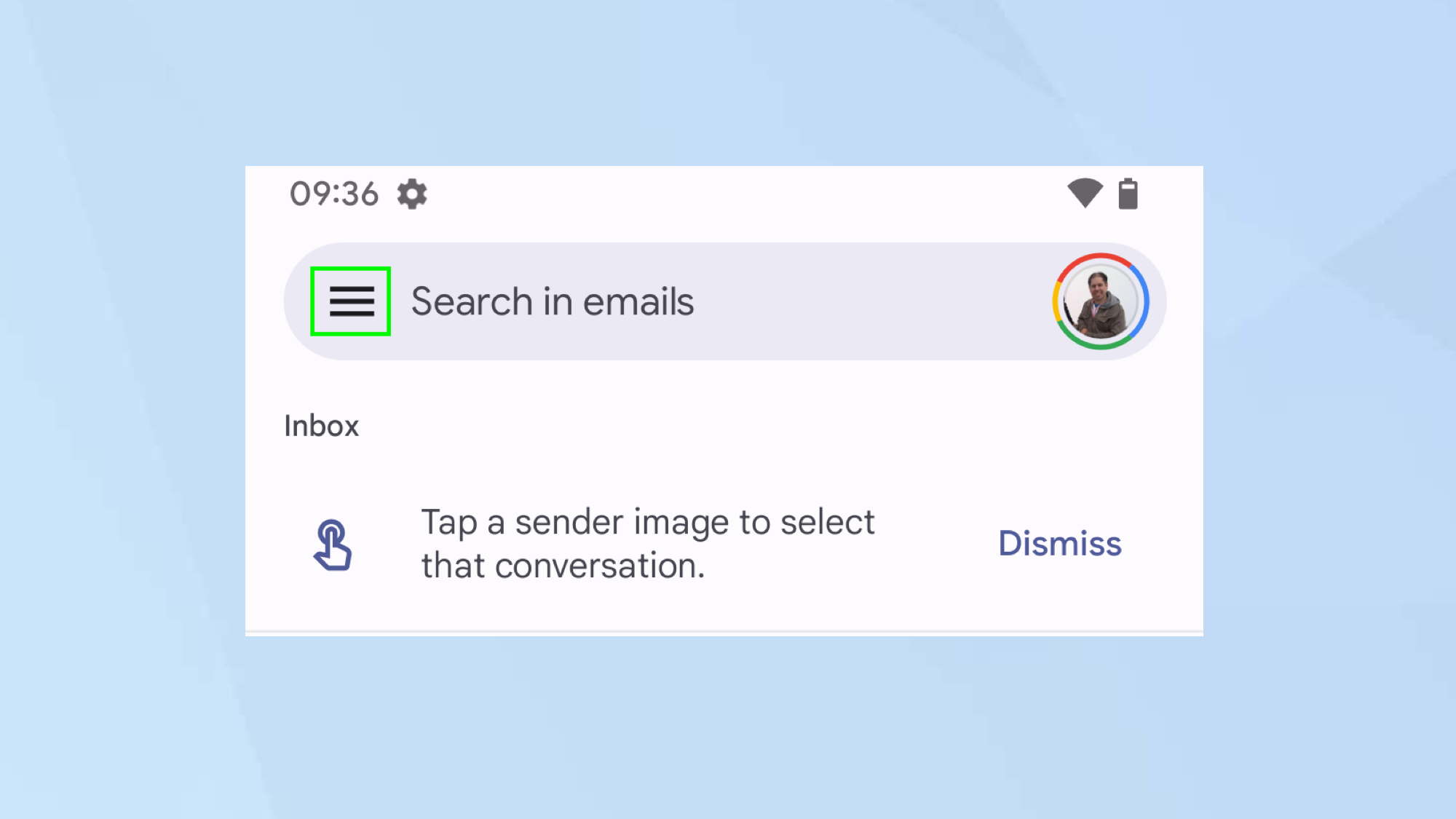 Как активировать темный режим Gmail