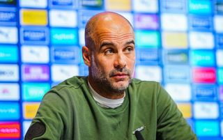 Manchester City manager Pep Guardiola