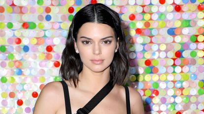 Kendall Jenner in a Black One-Piece Bathingsuit — Kendall Jenner at the ...