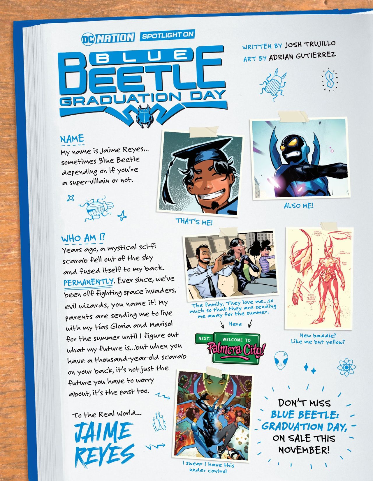 Blue Beetle: Graduation Day #1