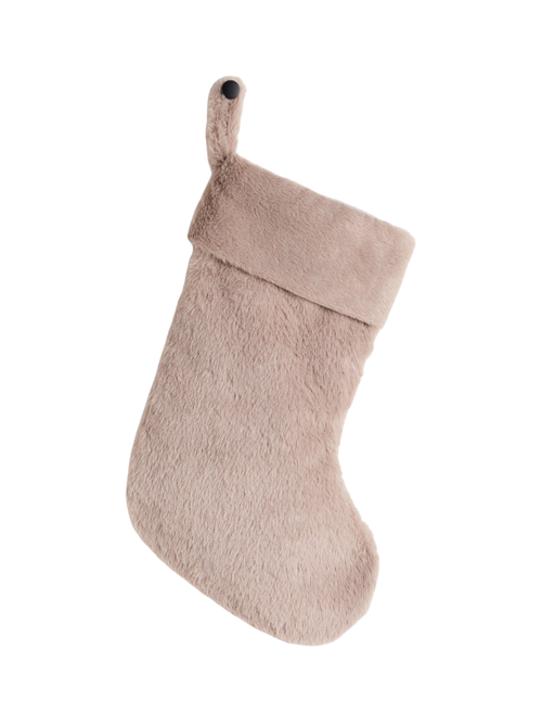 Fluffy Christmas Stocking
