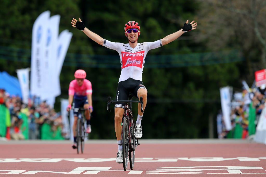 Trek-Segafredo's Bauke Mollema wins the 2019 Japan Cup