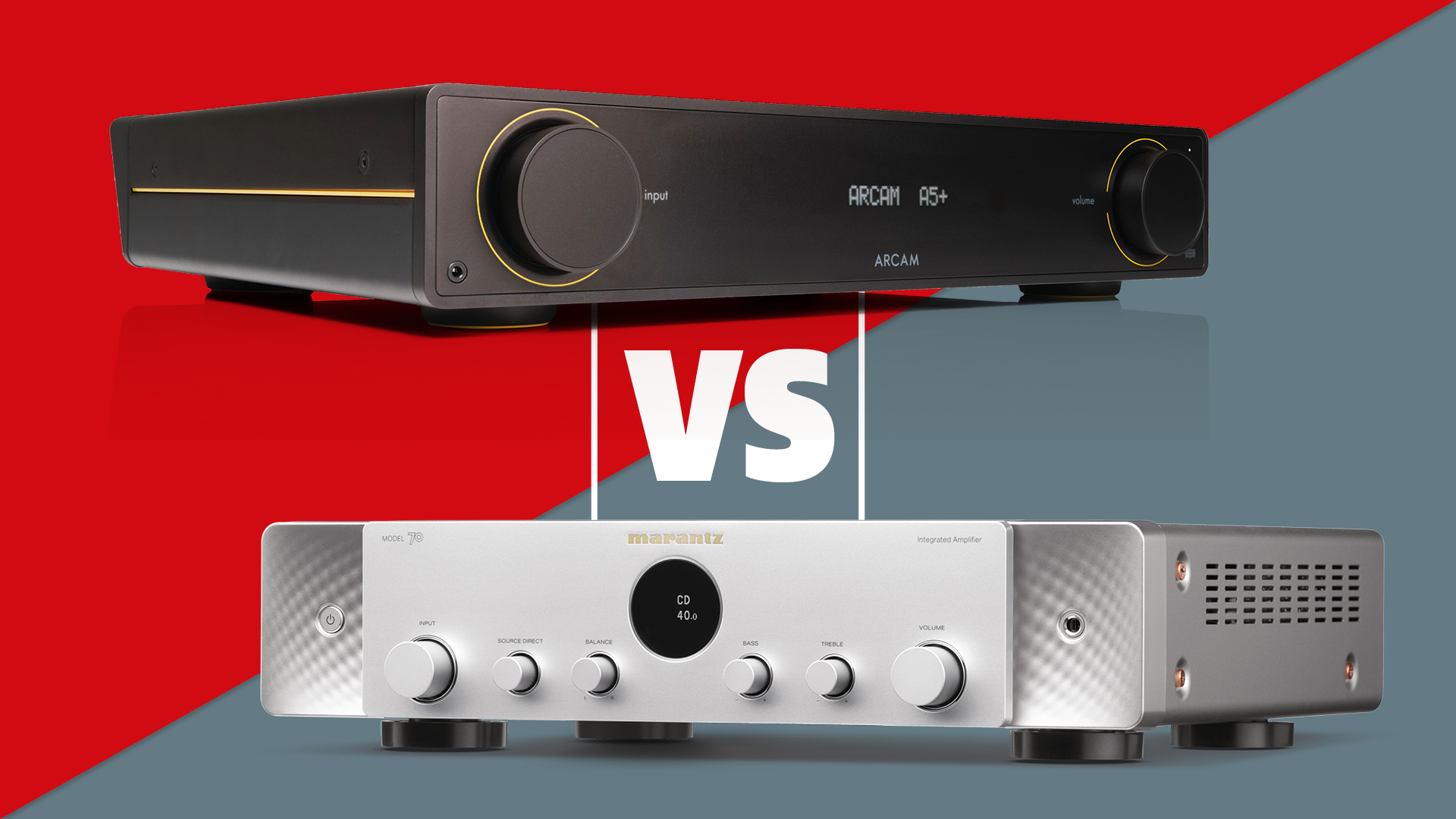 We pit the new Marantz stereo amp against its formidable price rival