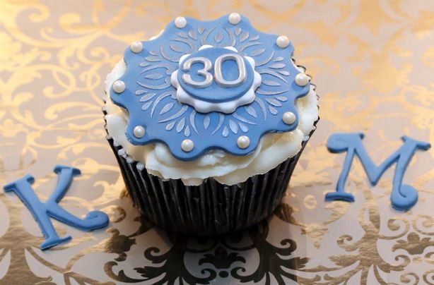 30th birthday cupcakes