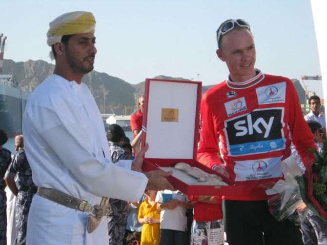 Chris Froome (Sky) won the 2013 Tour of Oman.