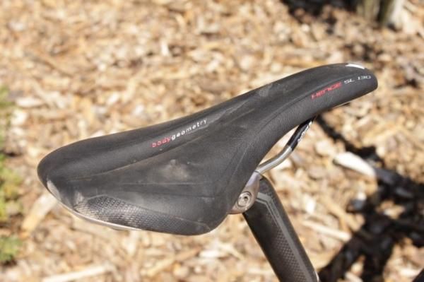 Specialized's new Henge SL 130 saddle.