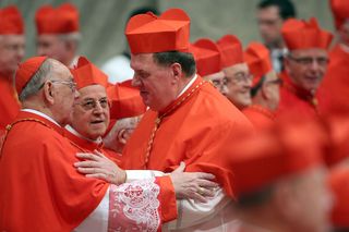 Pope Francis appoints new cardinals, who vow a life of celibacy, on Nov. 19, 2016, in Vatican City. 