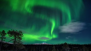 Auroras are usually visibly above polar regions but during intense geomagnetic storms the spectacle intensifies and can be visible from farther afield.