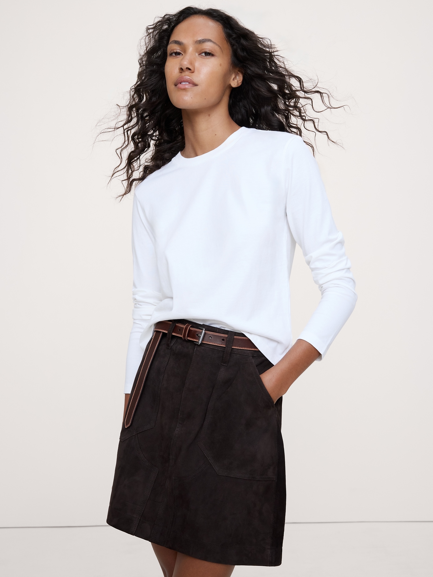 Vintage Cotton Long-Sleeve T-Shirt